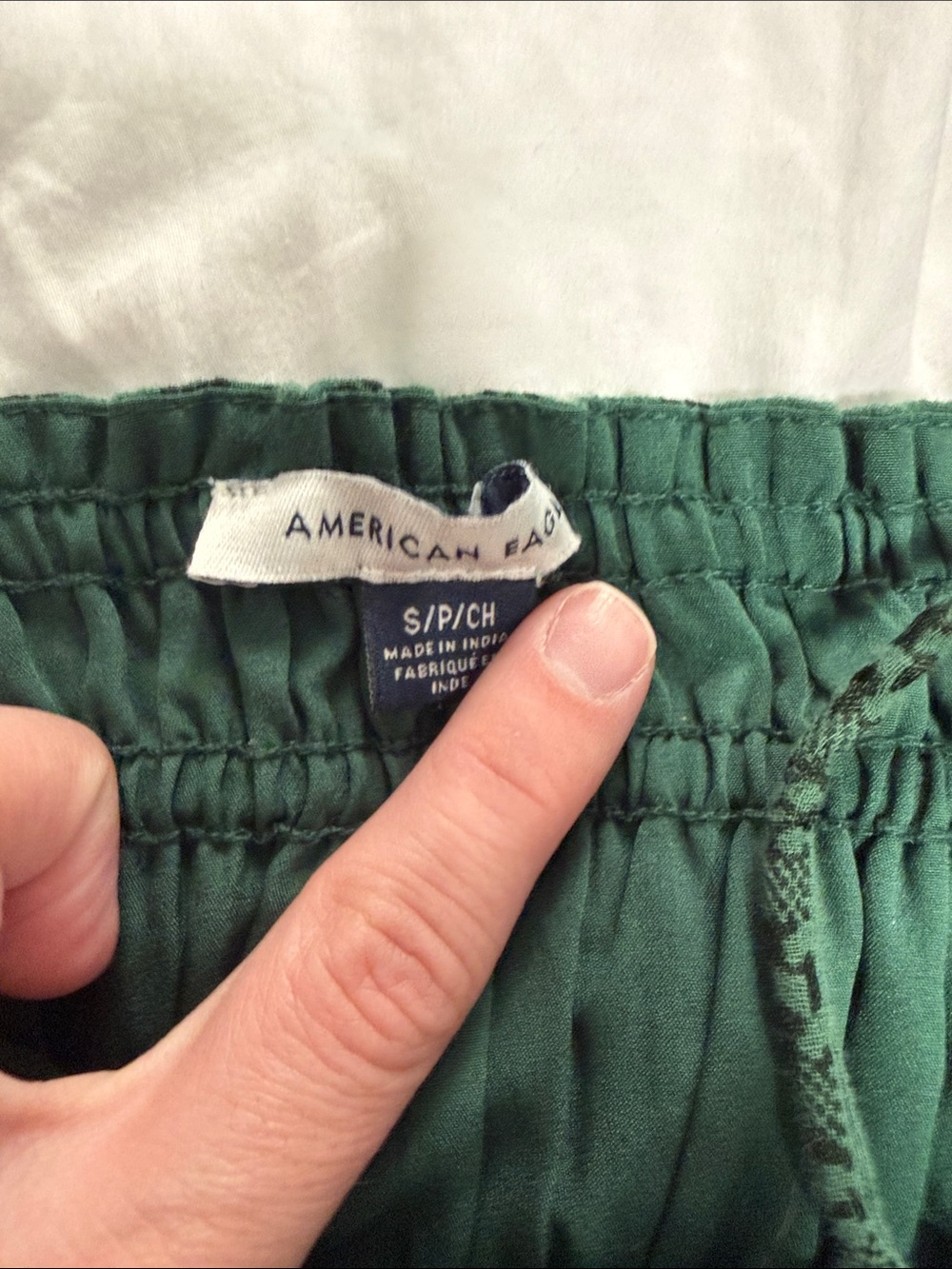 American Eagle Green Midi Dress Women’s Size Small Sleeveless Smocked - Picture 3 of 3